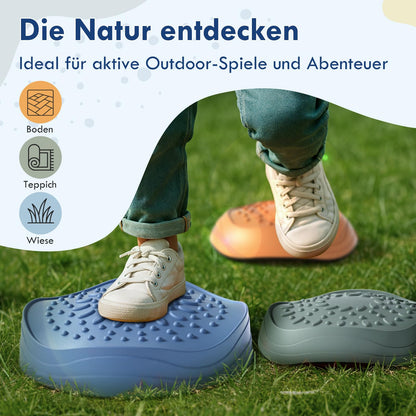 Lehoo Castle Balanciersteine Set für Kinder, rutschfest, 100 kg