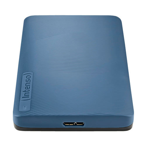 Intenso Memory Safe 2 TB Externe Festplatte 2,5 Zoll USB 3.2 – flaches Kunststoffgehäuse mit LED-Anzeige und USB-Kabel