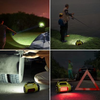 Lepro LED Handscheinwerfer 1000 Lumen, wiederaufladbar mit Powerbank