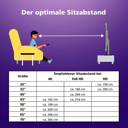 JVC LT-40VF4455 Full HD LED Fernseher - 40 Zoll Schwarz