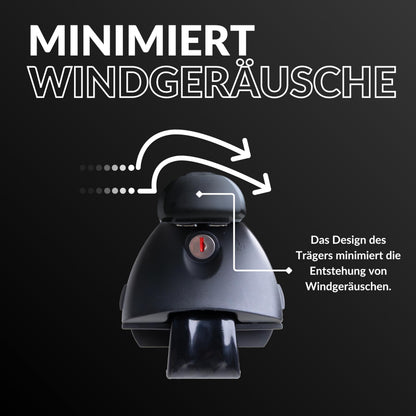 Owen Dachträger Universal 135 cm – Aluminium Relingträger bis 90 kg