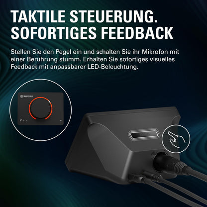 Elgato Wave XLR MK.2 USB-Audio-Interface mit DSP und 80 dB Gain