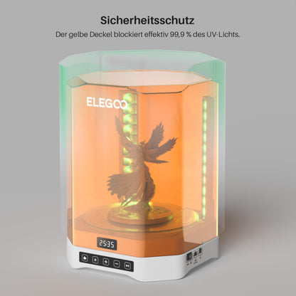 ELEGOO Mercury Plus V3.0 Wasch- & Aushärtestation für Resin-Drucker