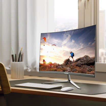 Gawfolk 24.5 Zoll Curved Gaming Monitor - 120Hz Full HD