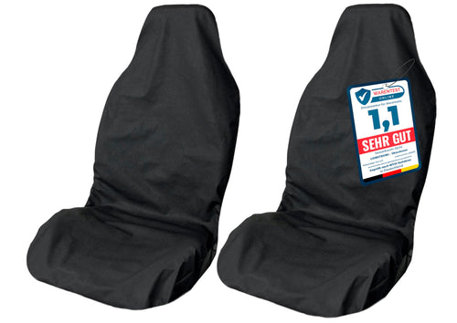 LIONSTRONG Autositzschoner Vordersitz wasserdicht, 2er-Set aus reissfestem Polyester
