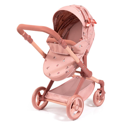Bayer Design Puppenwagen Xeo Kombiwagen mit Tasche, rosa