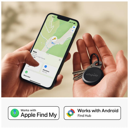 Chipolo LOOP Bluetooth Tracker – wiederaufladbarer Schlüsselfinder