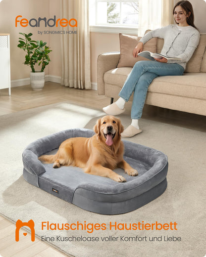 Feandrea Hundebett orthopädisch für grosse Hunde, 106 x 76 cm