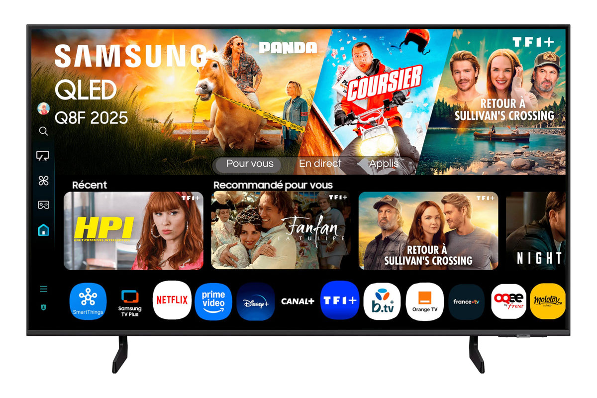 Samsung Q8F 43 Zoll QLED 4K Smart TV mit Motion Xcelerator und Quantum-Dot-Display