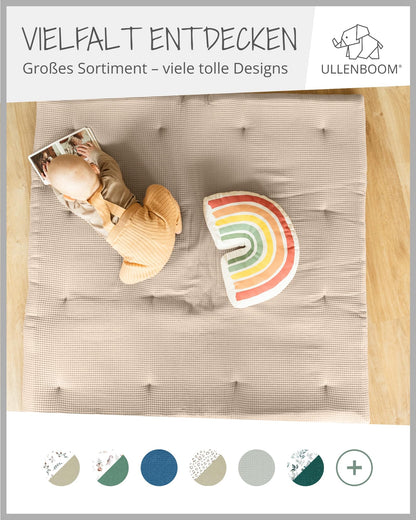 ULLENBOOM Einschlagdecke für Kindersitz & Kinderwagen - Sand