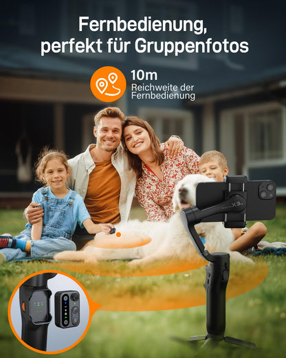 hohem iSteady X3 SE Smartphone-Gimbal, 3-Achsen-Stabilisator