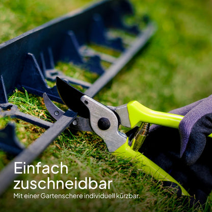 UNIGARDIA ECO Rasenkante aus recyceltem Kunststoff, 18 m, 78 mm