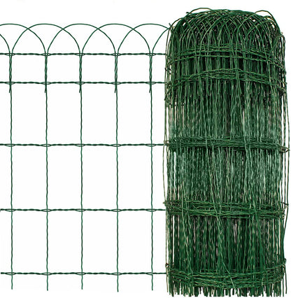 Floordirekt Beetzaun Metall 65 cm x 25 m, Ziergeflecht