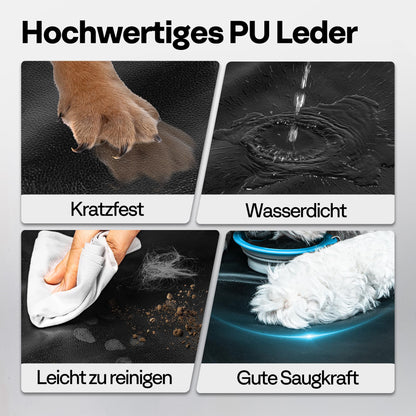 MellowMates Hundedecke Auto-Rückbank wasserdicht harte Unterseite