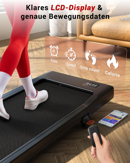 Superun Raceable Walking Pad BA04 – Laufband mit App und Fernbedienung