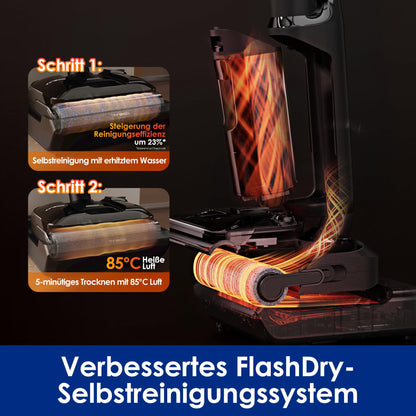 Tineco Floor ONE S7 Stretch Ultra Nass-Trockensauger, 180° Lay-Flat