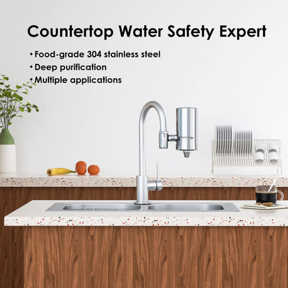 Waterdrop WD-FC-06 Wasserfilterhahn – Rostfreier Stahl