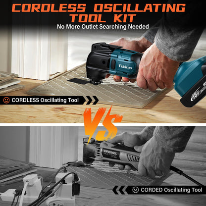 Pohicoo Akku Multifunktionswerkzeug für Makita 18V, Multitool