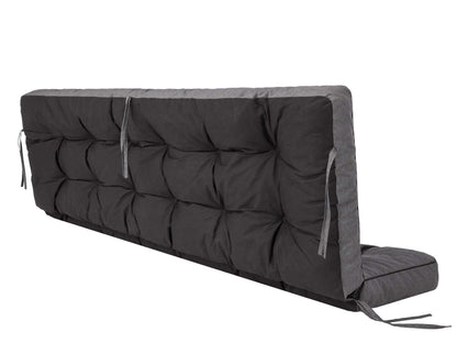 PillowPrim Pola Sitzauflage für Hollywoodschaukel 180 cm Graphit