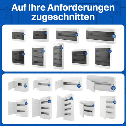 Intratec Verteilerkasten Aufputz IP40 4-reihig für 48 Module