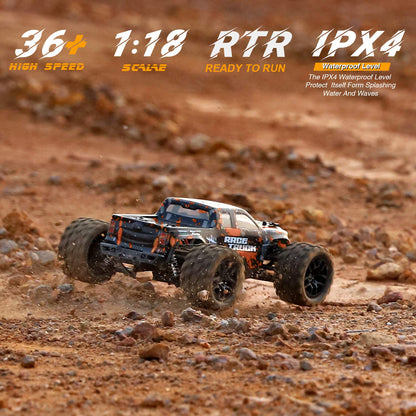 HAIBOXING RC Auto 4WD Monstertruck 1:18 All Terrain 36 km/h