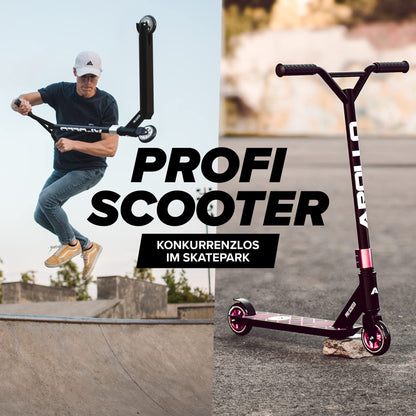 Apollo Genius Pro Stunt Scooter – Kickscooter für Kinder ab 6 Jahre
