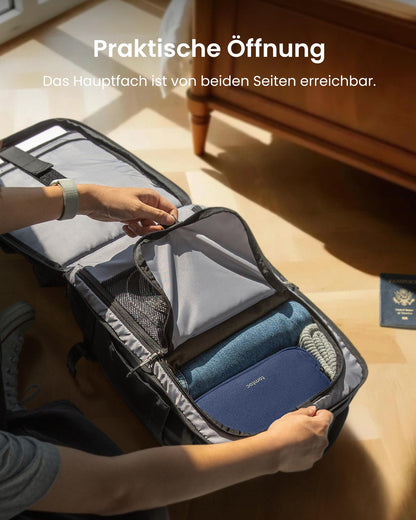 tomtoc Navigator T66 Reiserucksack 40L mit Laptopfach für 17,3 Zoll