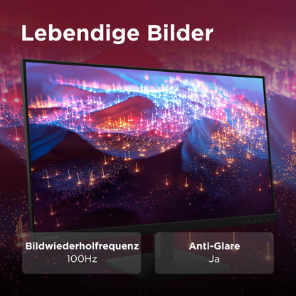 Lenovo L27-41 27 Zoll Full HD Monitor, 100 Hz, IPS, Raven Schwarz