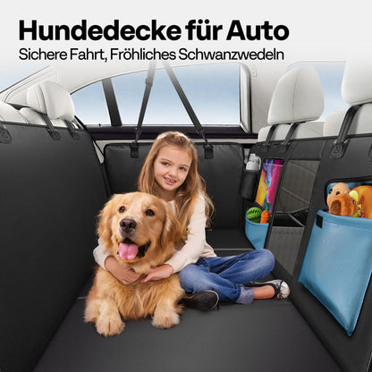 MellowMates Hundedecke Auto-Rückbank wasserdicht harte Unterseite