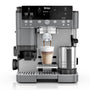Ninja Luxe Premier 3-in-1 Kaffeemaschine - Grau-Metall ES601EUGM, rechteckig. Brüht Espresso, Filterkaffee und Spezialgetränke.