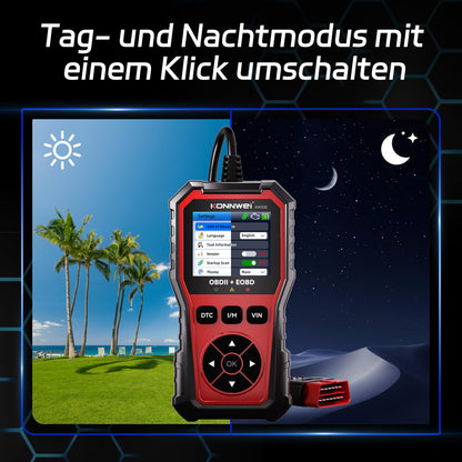 KONNWEI KW330 OBD2 Diagnosegerät für alle OBDII-Fahrzeuge