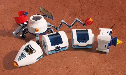 PLAYMOBIL Space ESA Mars-Forschungsrakete 72011 mit Startrampe