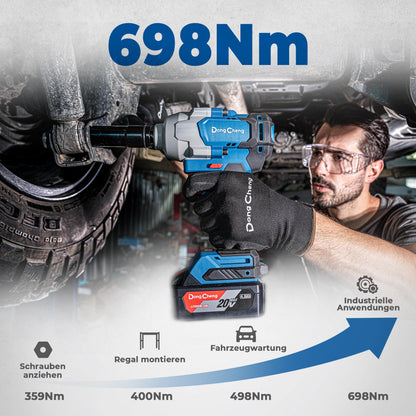 Dong Cheng Akku-Schlagschrauber DCPB698EM 18V, 698 Nm, 1/2 Zoll