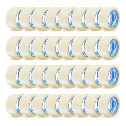gws Paketklebeband 36 Rollen, farblos, geräuscharm, 66 m x 50 mm