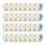 gws Paketklebeband 36 Rollen, farblos, geräuscharm, 66 m x 50 mm