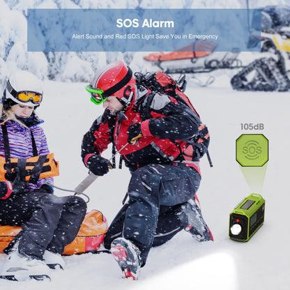 Mesqool CR1009Pro DAB Kurbelradio DAB+/UKW Solar Notfallradio