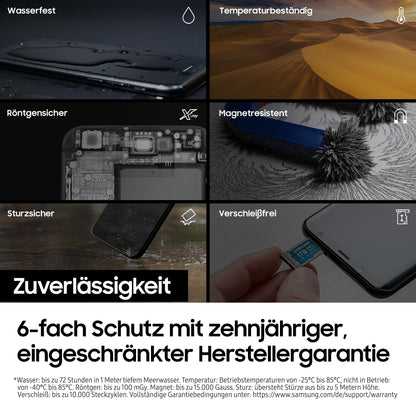 Samsung EVO Select 2024 microSD-Karte 512 GB mit SD-Adapter