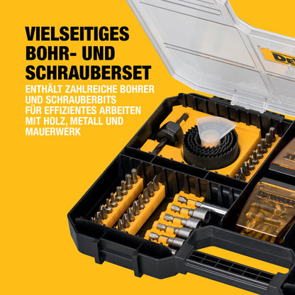 DEWALT Bohr- und Schrauberbit-Set DT71569-QZ, 100-teilig