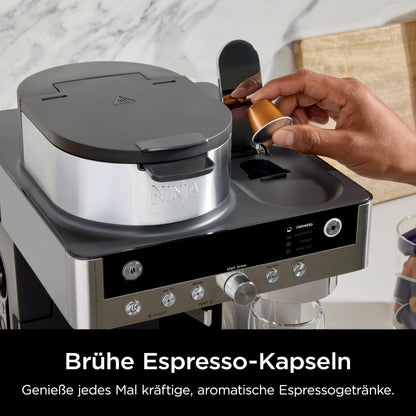 Ninja Prestige 2-in-1 Filterkaffee- und Kapselmaschine CFN802EU