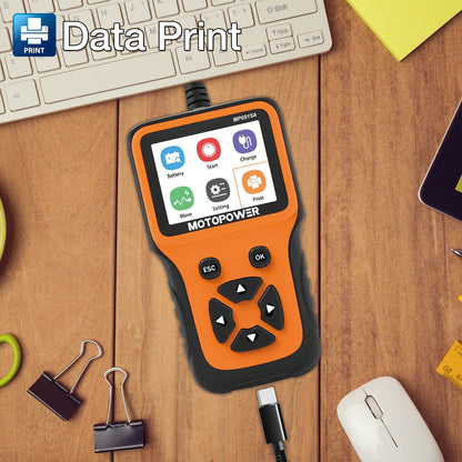 MOTOPOWER MP0515A 12V Autobatterietester und Ladesystemtester