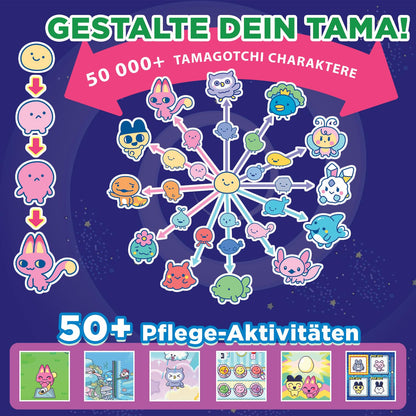 Bandai Tamagotchi Paradise Wasser Virtuelles Haustier Deutsch Blau