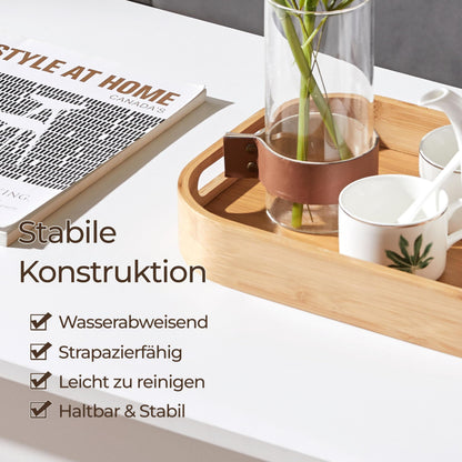 Yaheetech Höhenverstellbarer Couchtisch ausziehbar - Weiss