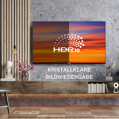 TELEFUNKEN Smart TV Fernseher - 24 Zoll XH24TO550S