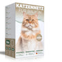WOOWOOD Katzennetz Balkon, drahtverstärkt, wetterfest, 4x3 m – Sicherung für Fenster und Terrasse