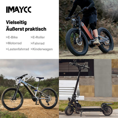 IMAYCC E-Scooter Schloss, Handschellenschloss mit Kette, 94 cm