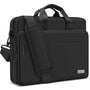 ZYB Notebooktasche 17-17.3 Zoll mit Schultergurt Schwarz