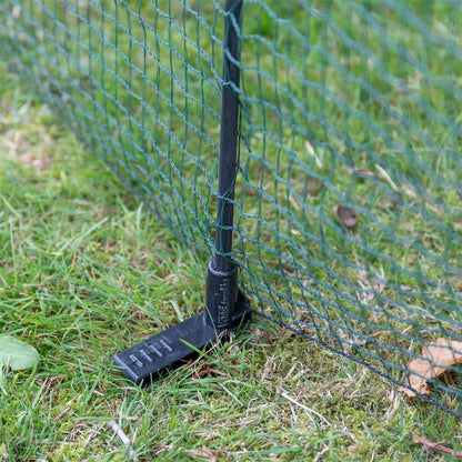 VOSS.farming Begrenzungszaun Classic Kleintiernetz, 25 m, grün