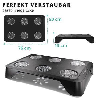 HEYDRY® Wäschetrockner Alternative für Wäscheständer – Schwarz
