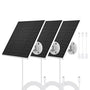 EverExceed Solarpanel für Eufy Kamera, 5W, USB-C, 3er-Pack mit verstellbarer Wandhalterung