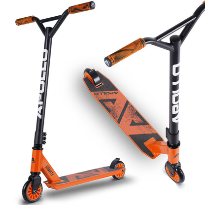 Apollo Gravity Stuntscooter – Für Kinder & Teenager Beginner. Robuster Scooter mit T-Lenker, Deck und Rollen. Zum Erlernen von Tricks.